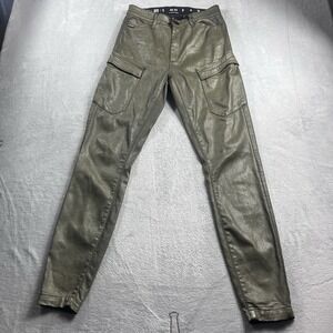 G Star Raw Pants Womens 29x32 Green High G Shape Cargo Skinny